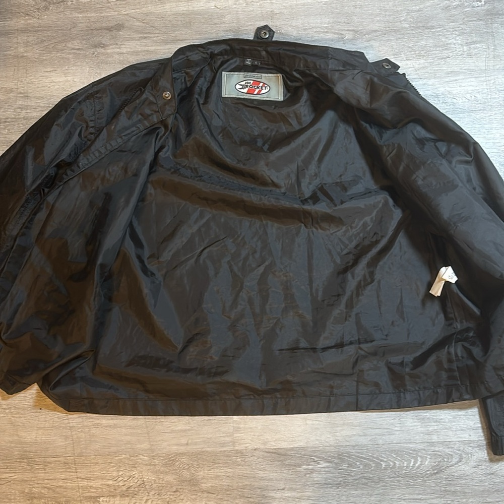 Joe Rocket Outer Shell Motorcycle Jacket Large Polyester/Nylon-Double Zipper - Picture 9 of 9